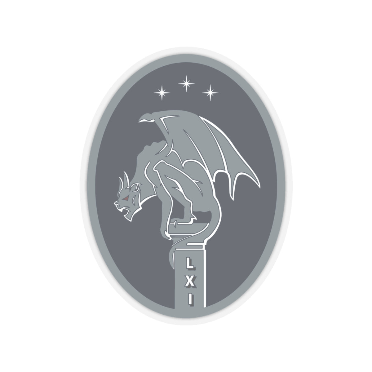 Kiss-Cut Sticker - USSF - 61st Cyberspace Squadron wo txt