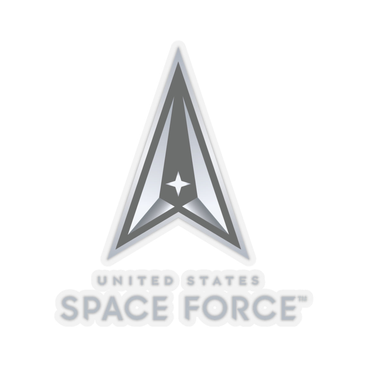 Kiss-Cut Sticker - United States Space Force Logo X 300