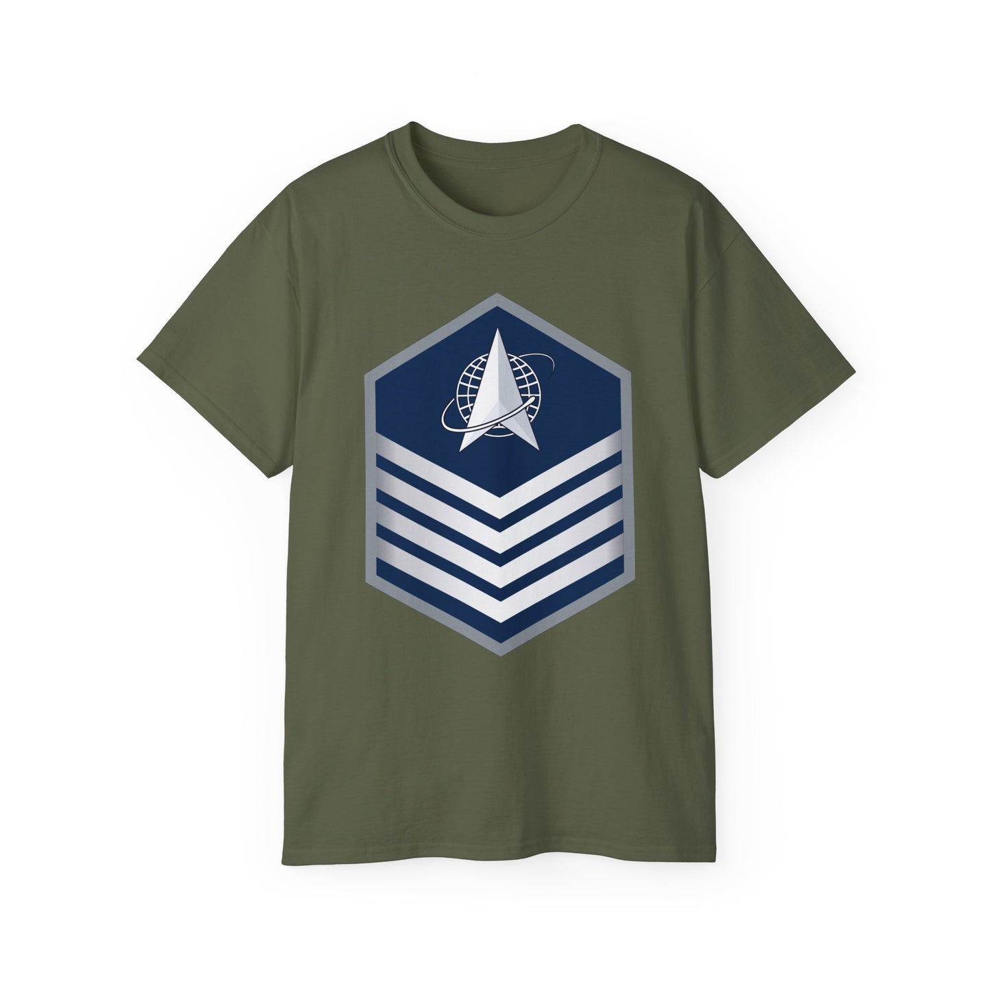 Unisex Ultra Cotton Tee -  USSF - E6 Technical Sergeant wo Txt