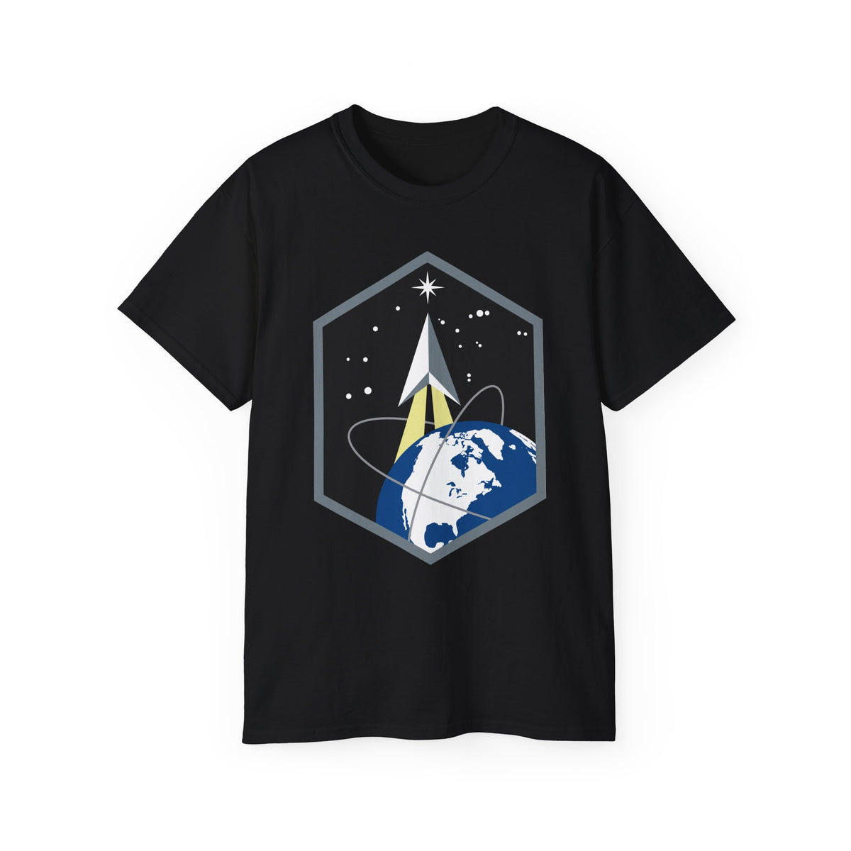 Unisex Ultra Cotton Tee - USSF - Space Base Delta 2 wo txt