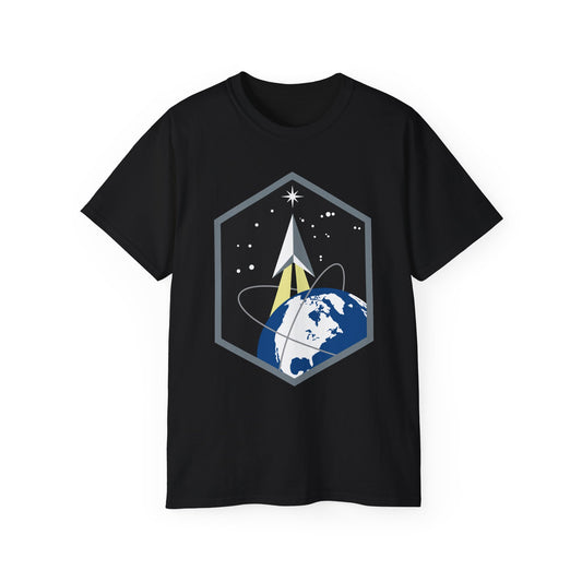Unisex Ultra Cotton Tee - USSF - Space Base Delta 2 wo txt
