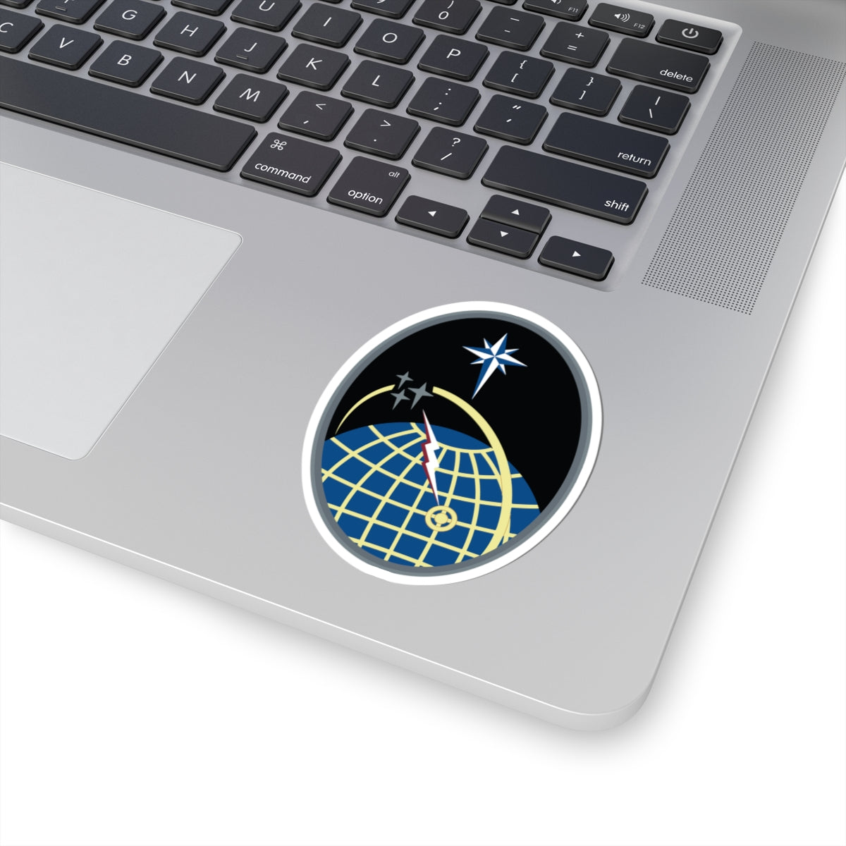 Kiss-Cut Sticker - USSF - 2nd Space Operations Squadron wo txt X 300