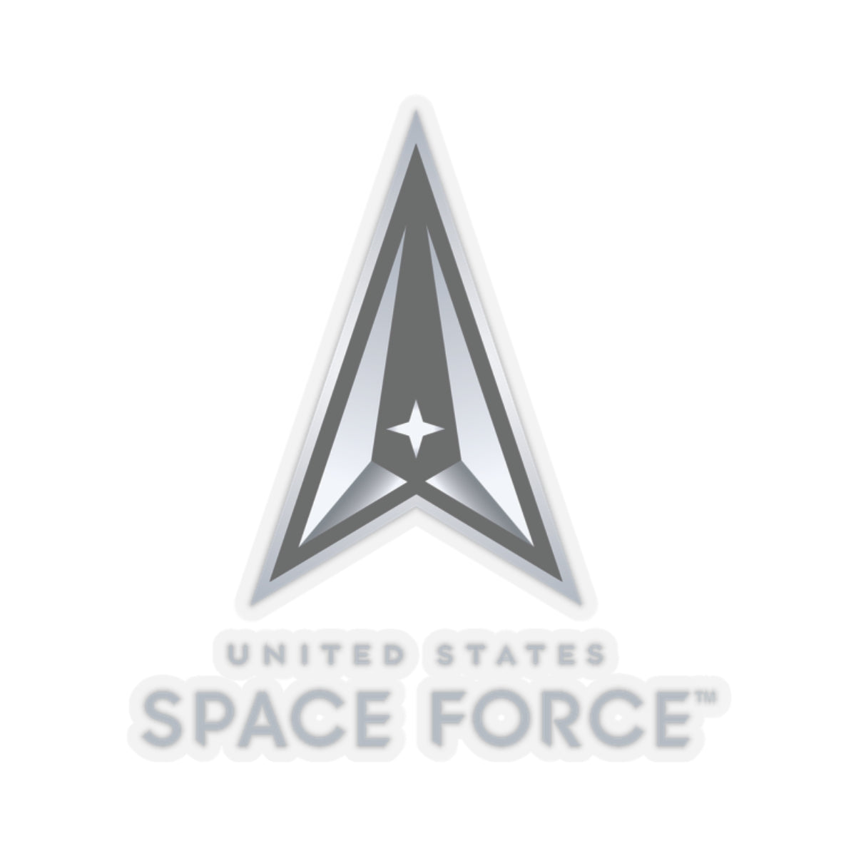Kiss-Cut Sticker - United States Space Force Logo X 300