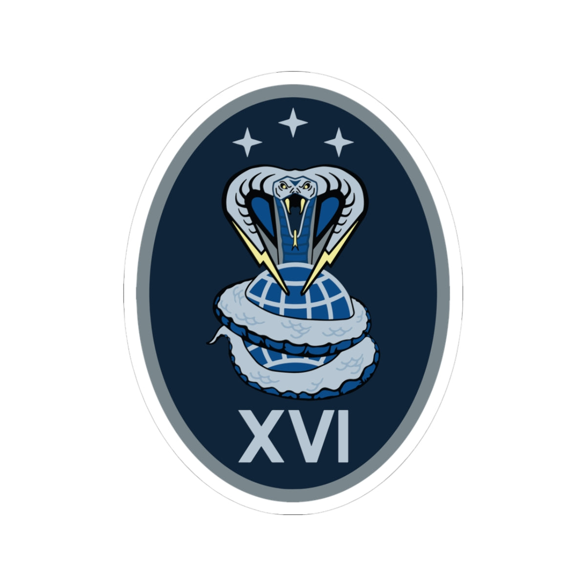 Kiss-Cut Sticker - USSF - 16th Electromagnetic Warfare Squadron wo txt