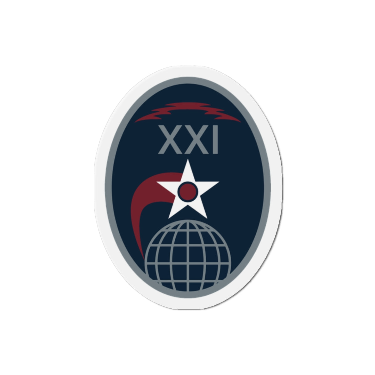 Die-Cut Magnet - USSF - 21st Space Operations Squadron wo txt