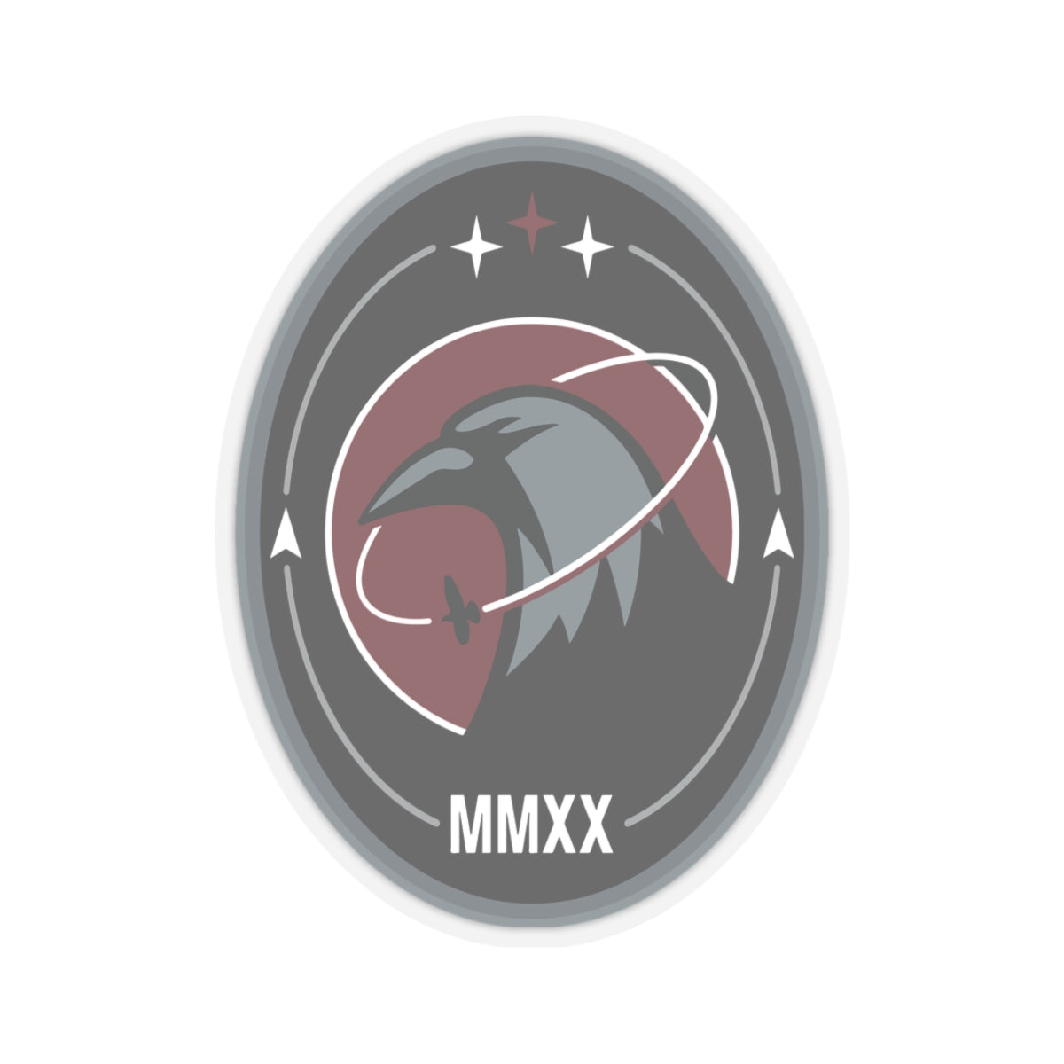 Kiss-Cut Sticker - USSF - 3rd Space Operations Squadron wo txt X 300