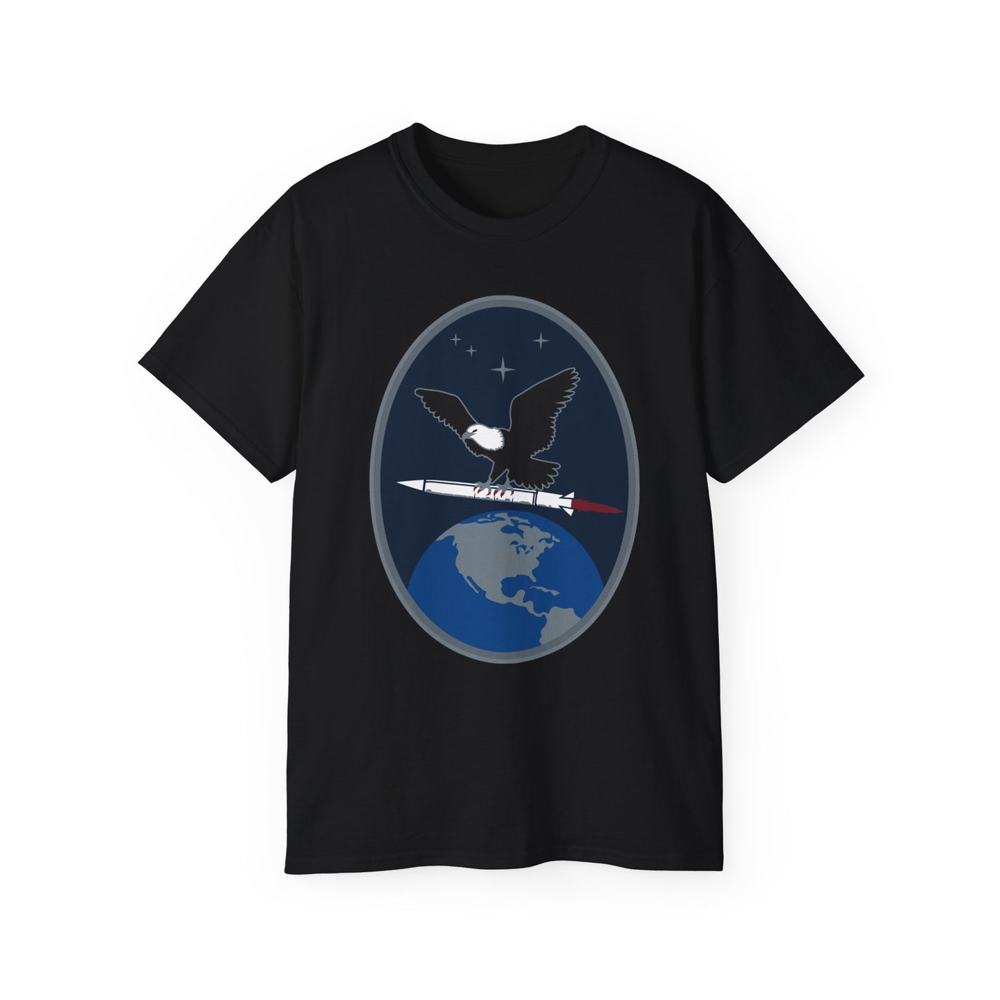 Unisex Ultra Cotton Tee - USSF - 2nd Space Warning Squadron wo txt X 300