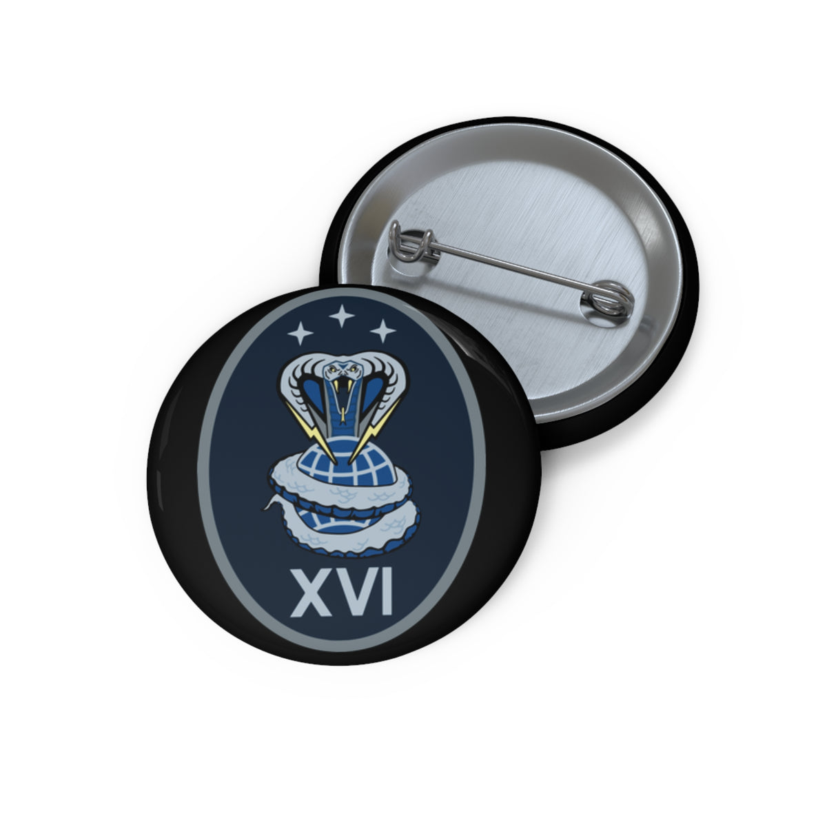 Custom Pin Button - USSF - 16th Electromagnetic Warfare Squadron wo txt