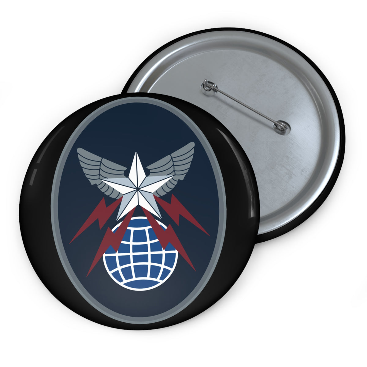 Custom Pin Button — USSF - 4th Space Operations Squadron wo txt X 300
