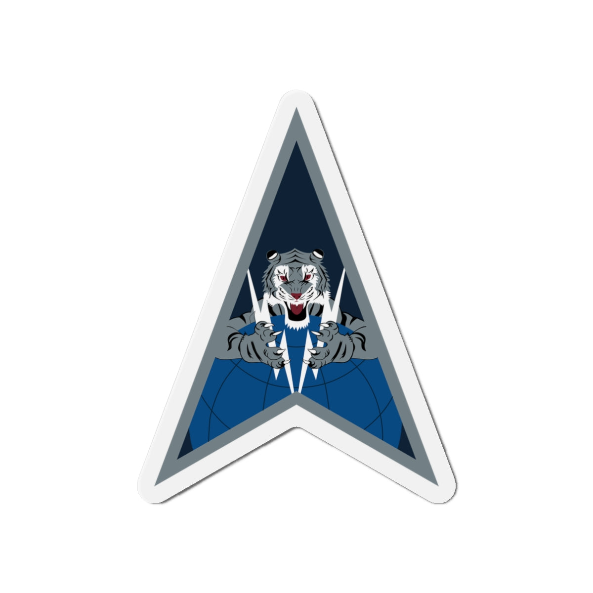 Die-Cut Magnet - USSF - Space Delta 5 wo txt