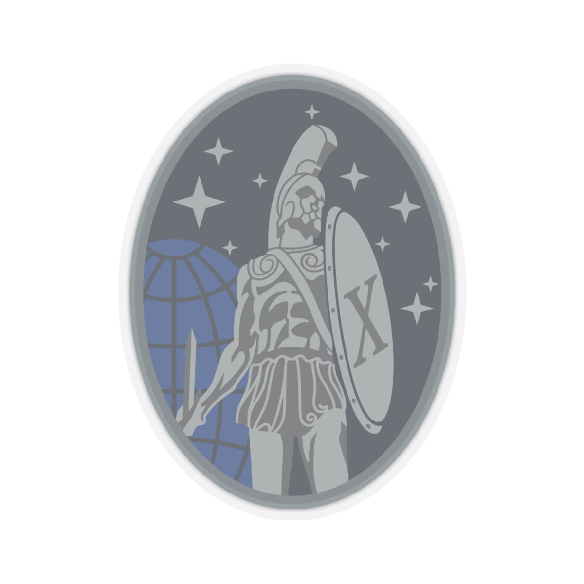 Kiss-Cut Sticker - USSF - 10th Space Warning Squadron wo txt