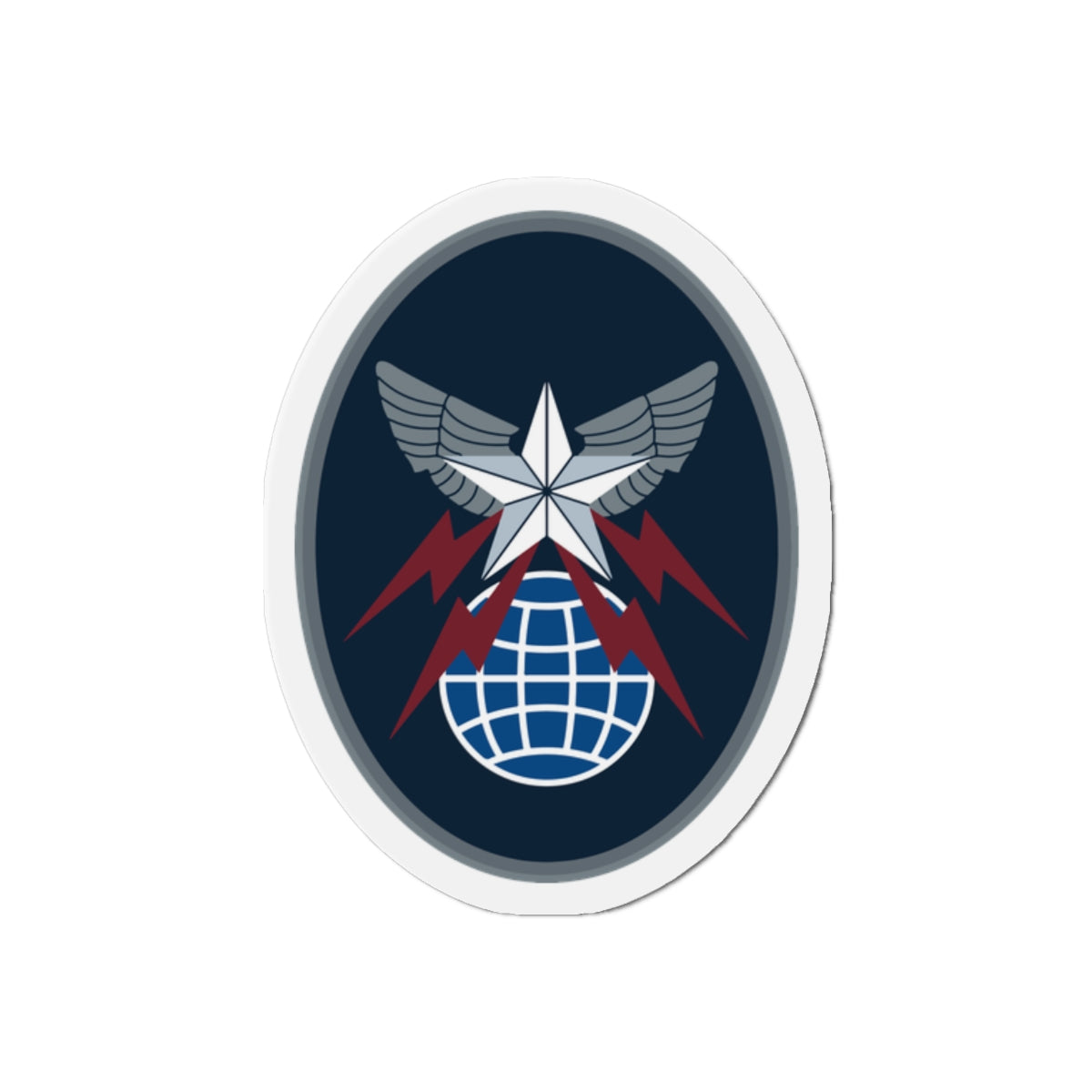 Die-Cut Magnet - USSF - 4th Space Operations Squadron wo txt X 300