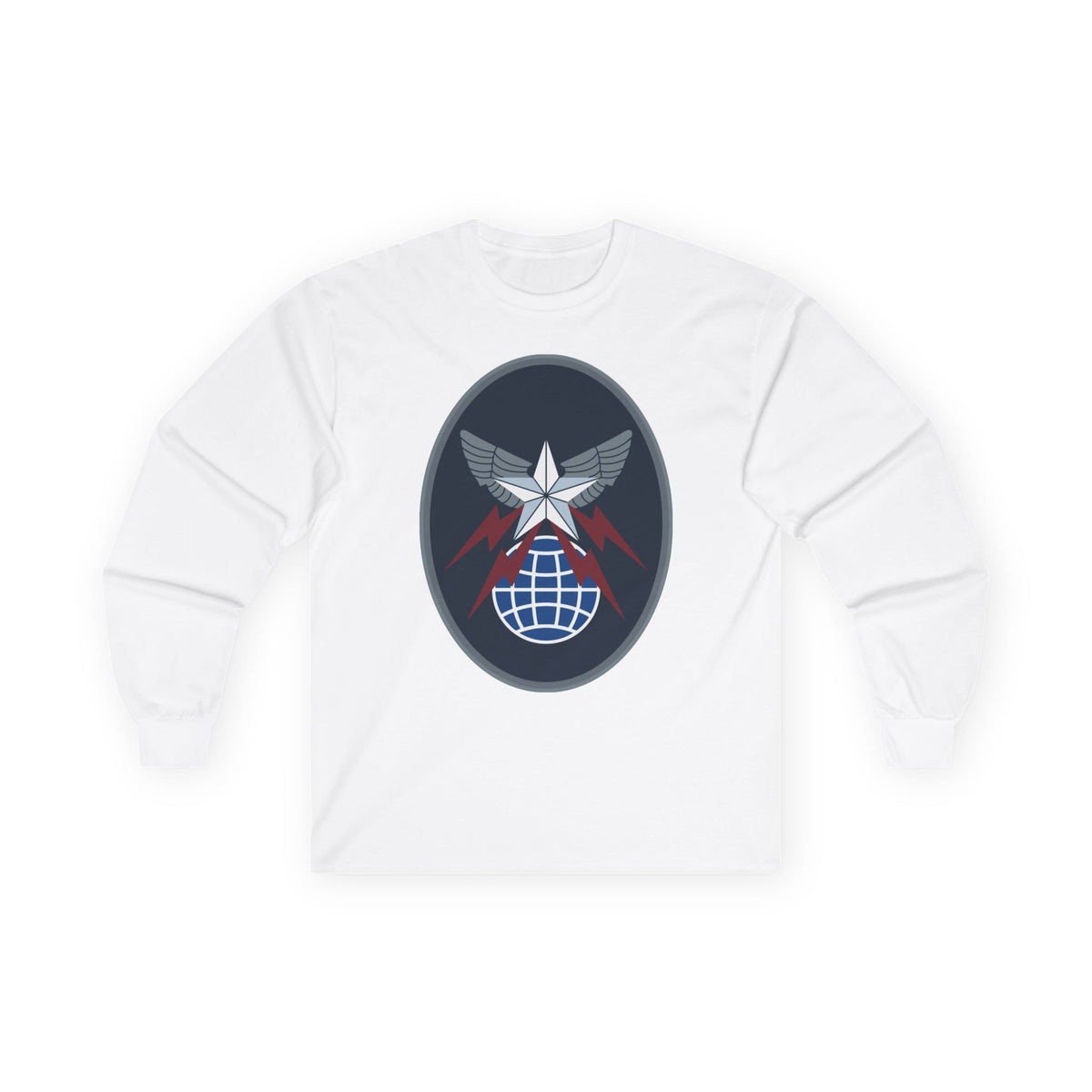 Unisex Ultra Cotton Long Sleeve Tee - USSF - 4th Space Operations Squadron wo txt X 300