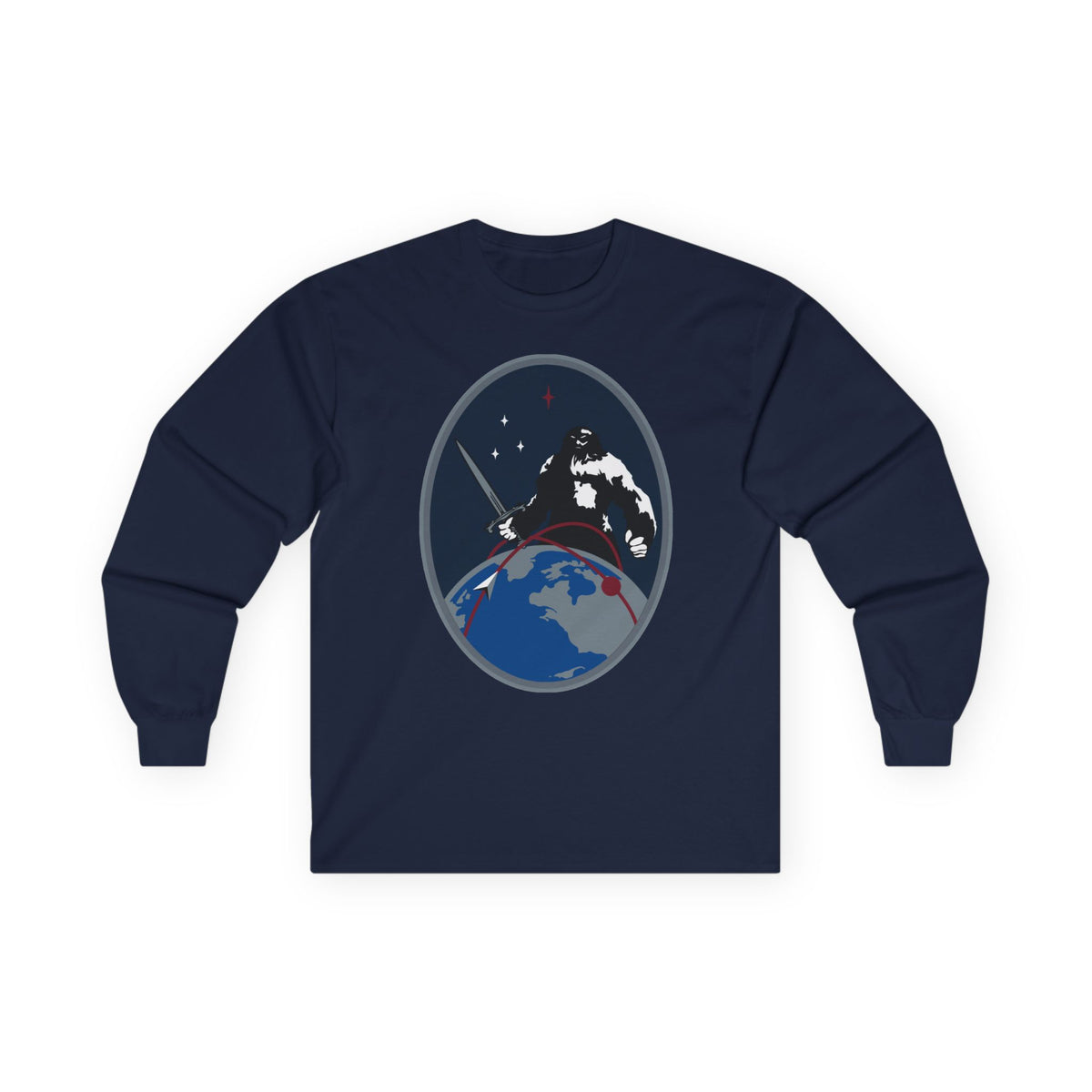 Unisex Ultra Cotton Long Sleeve Tee - USSF - 9th Combat Training Squadron wo txt