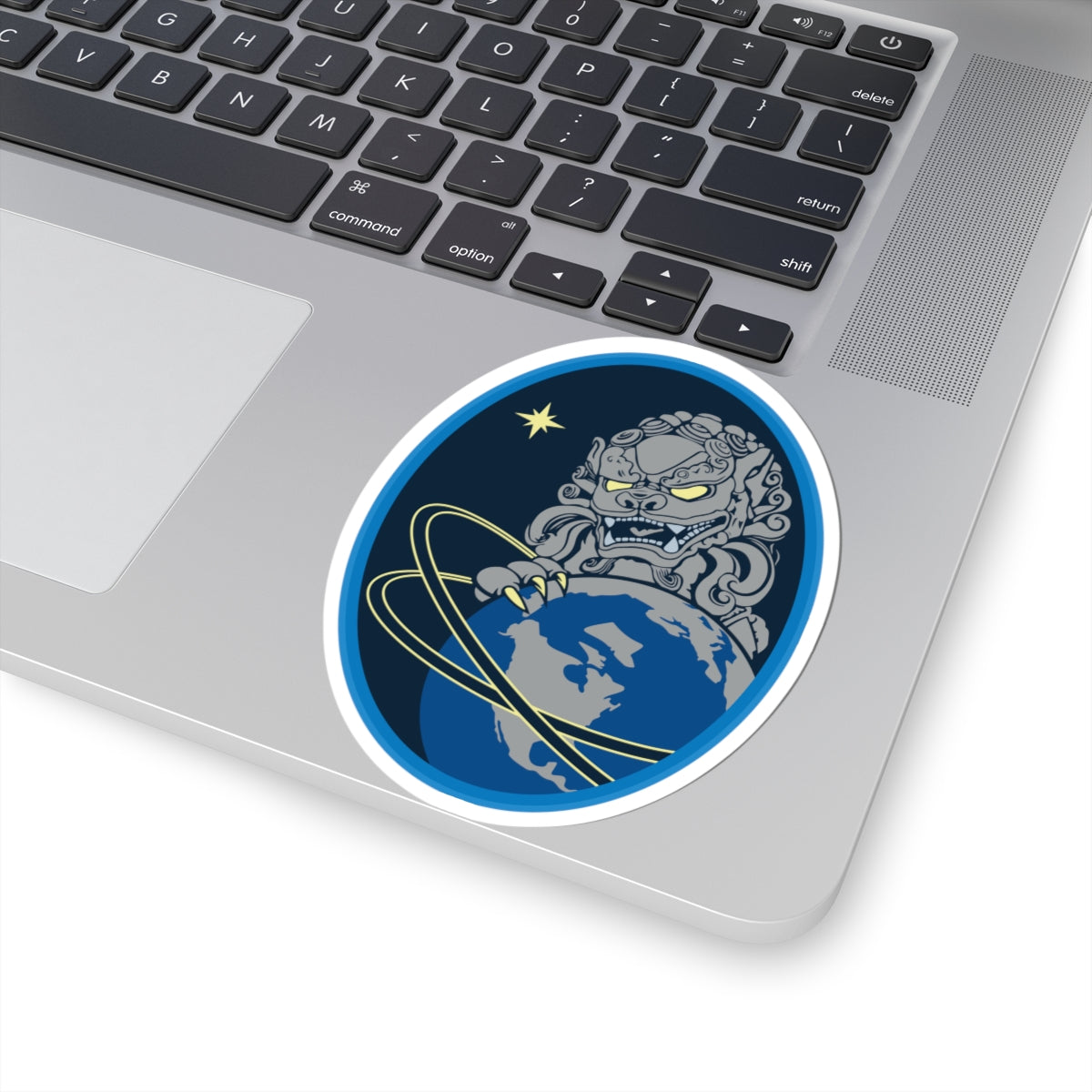 Kiss-Cut Sticker - USSF - 3rd Test and Evaluation Squadron wo txt X 300