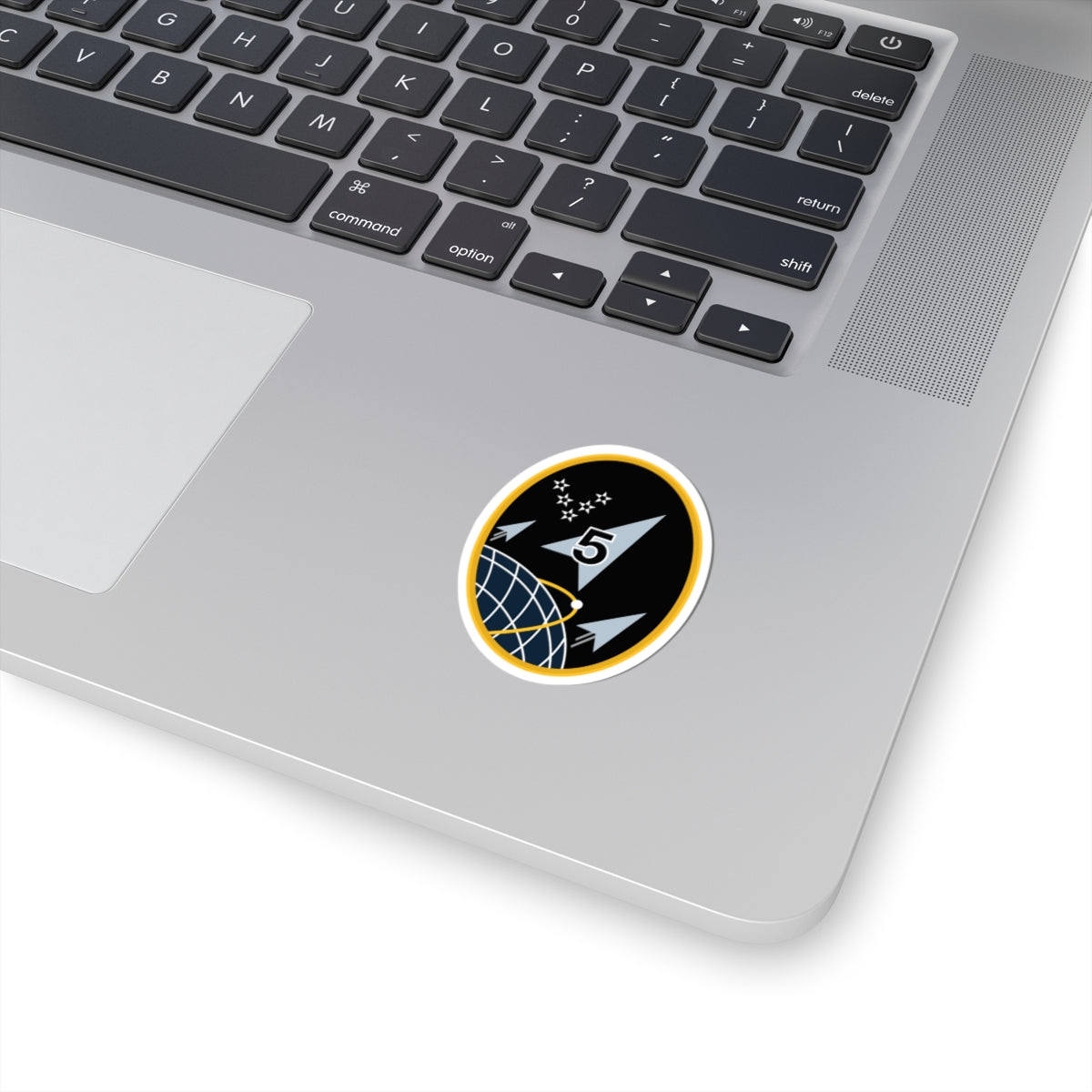 Kiss-Cut Sticker - USSF - 5th Space Launch Squadron wo txt X 300
