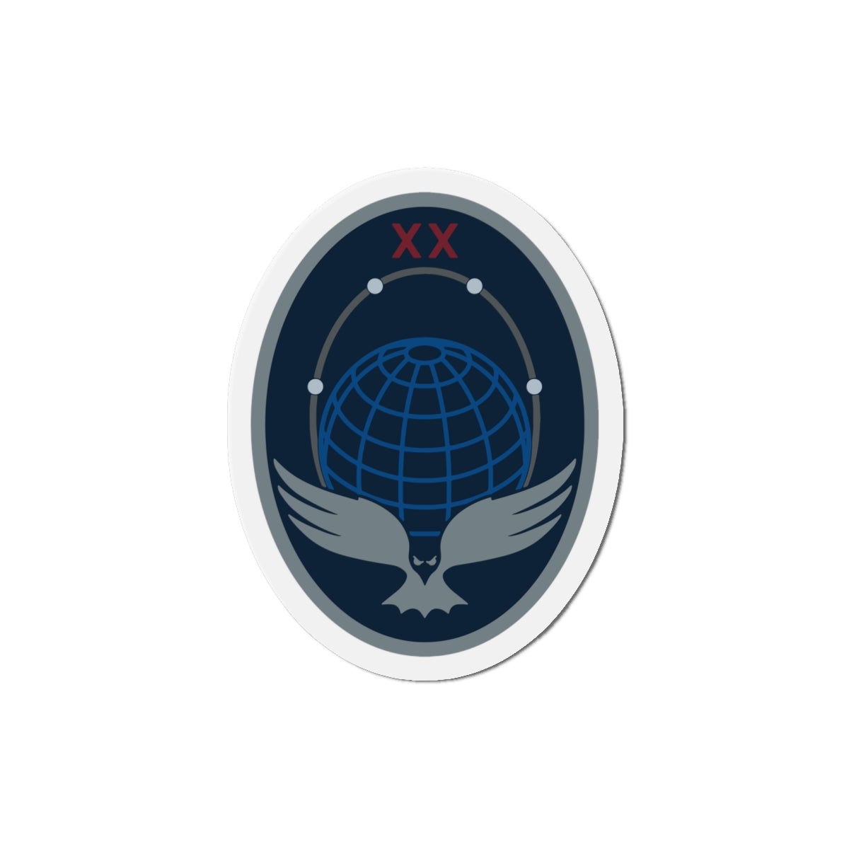 Die-Cut Magnet - USSF - 20th Space Surveillance Squadron wo txt
