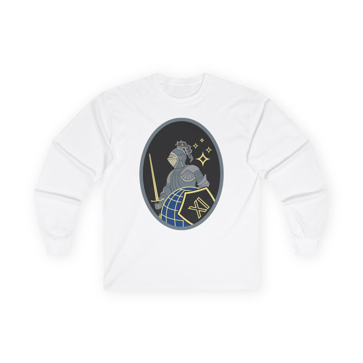 Unisex Ultra Cotton Long Sleeve Tee - USSF - 11th Space Warning Squadron wo txt