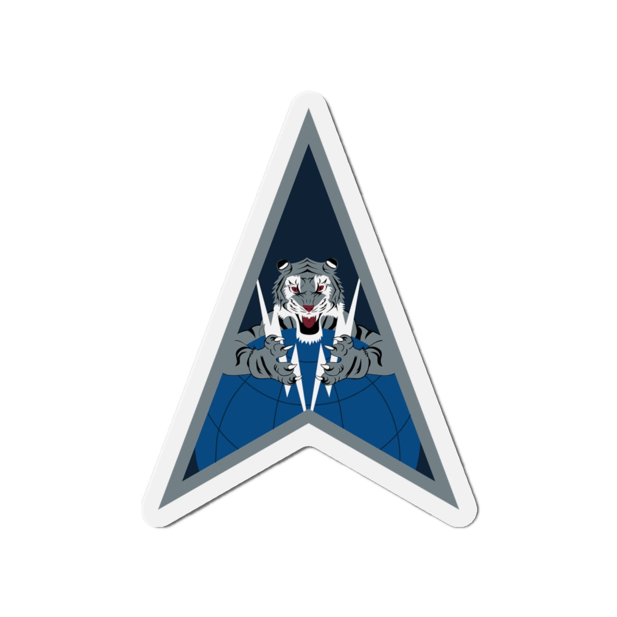 Die-Cut Magnet - USSF - Space Delta 5 wo txt