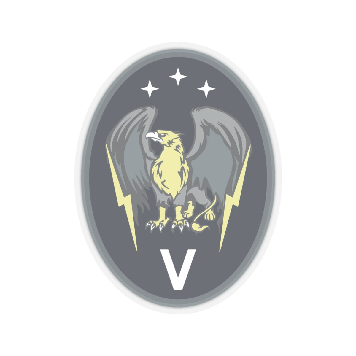 Kiss-Cut Sticker - USSF - 5th Electromagnetic Warfare Squadron wo txt X 300