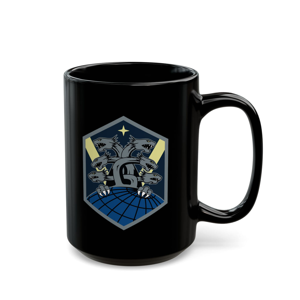 Black Mug (11oz, 15oz) - USSF - Space Base Delta 1 wo txt