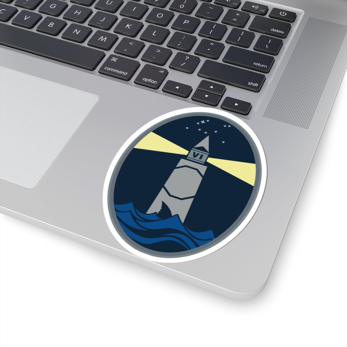 Kiss-Cut Sticker - USSF - 6th Space Warning Squadron wo txt X 300