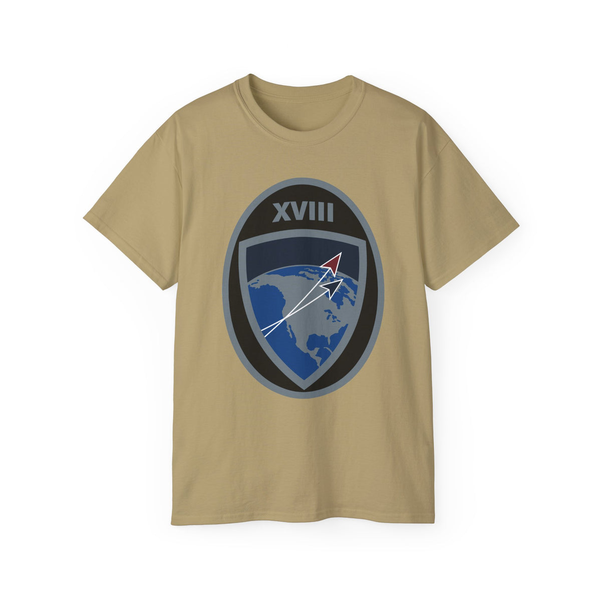 Unisex Ultra Cotton Tee - USSF - 18th Space Defense Squadron wo txt
