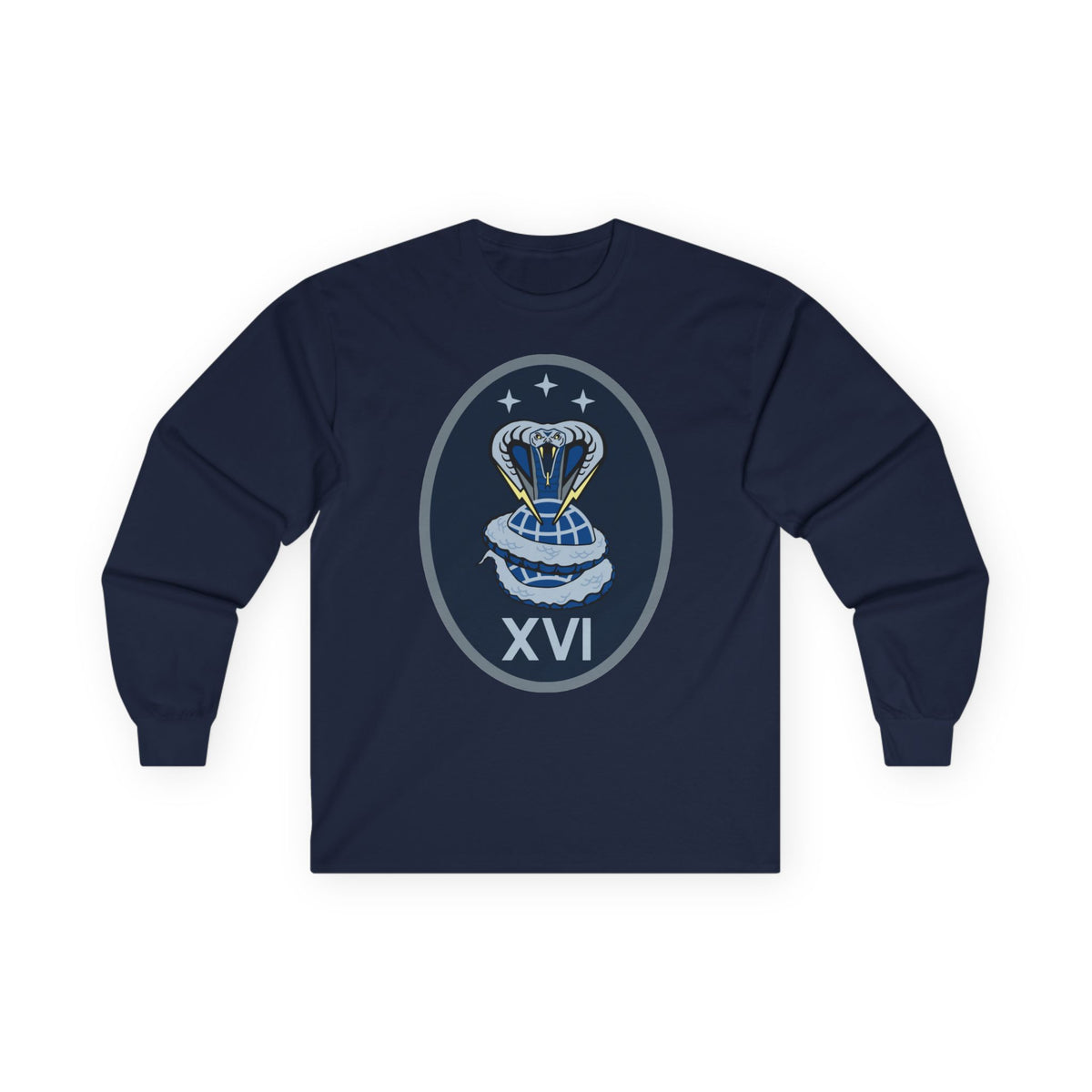 Unisex Ultra Cotton Long Sleeve Tee - USSF - 16th Electromagnetic Warfare Squadron wo txt