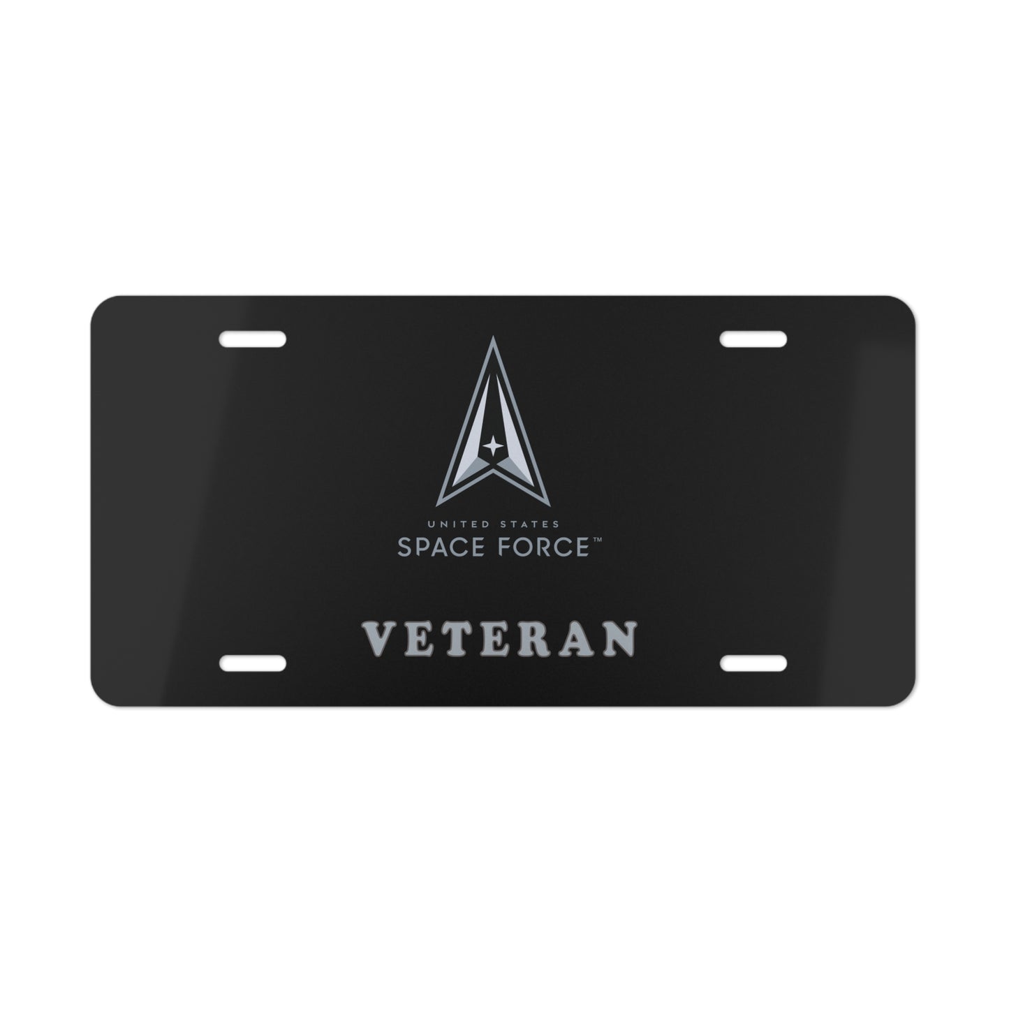 Vanity Plate - USSF - Space Force - Veteran