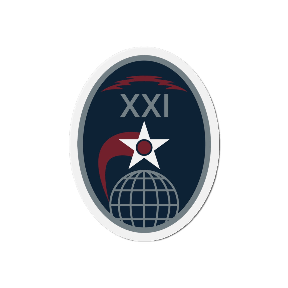 Die-Cut Magnet - USSF - 21st Space Operations Squadron wo txt