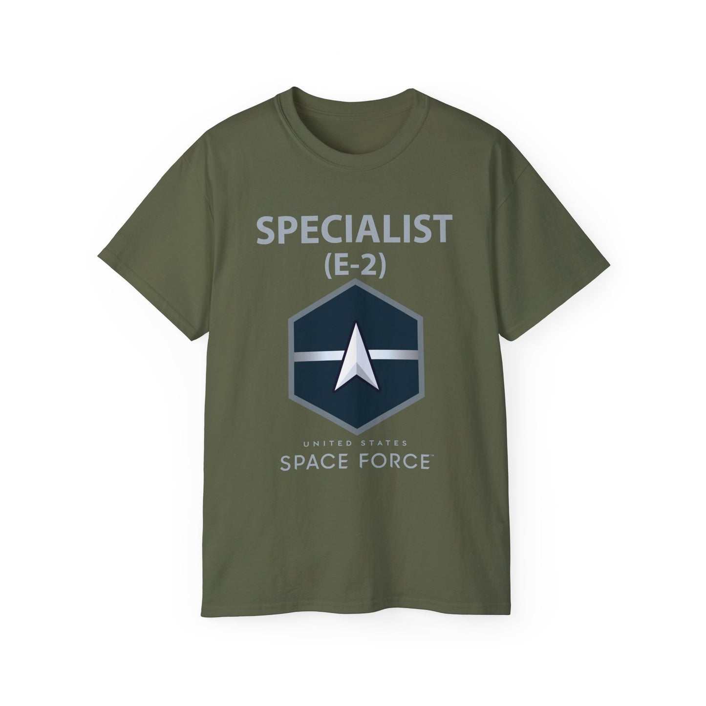 Unisex Ultra Cotton Tee -  USSF - E2 Specialist - US Space Force