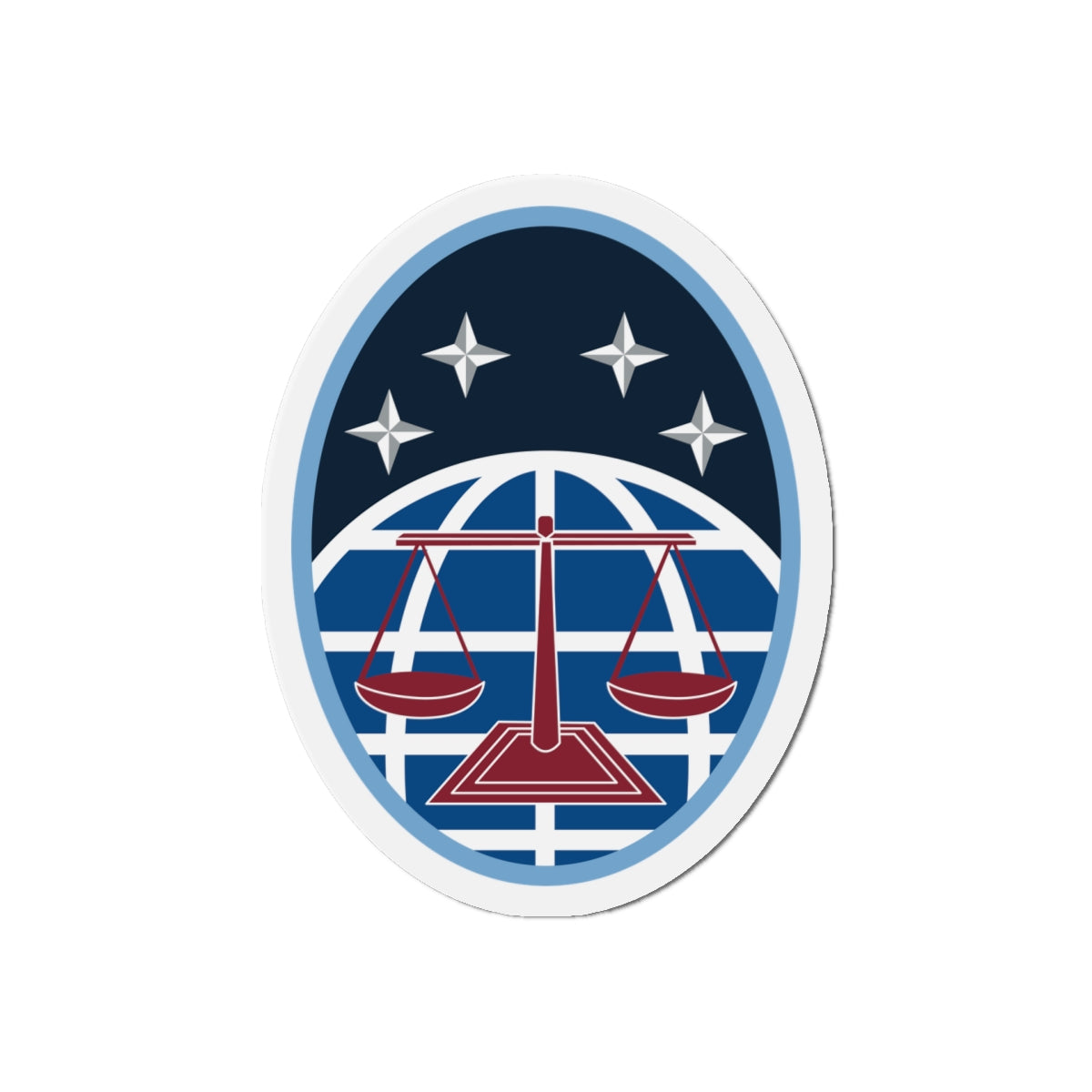 Die-Cut Magnet - USSF - 4th Test and Evaluation Squadron wo txt X 300
