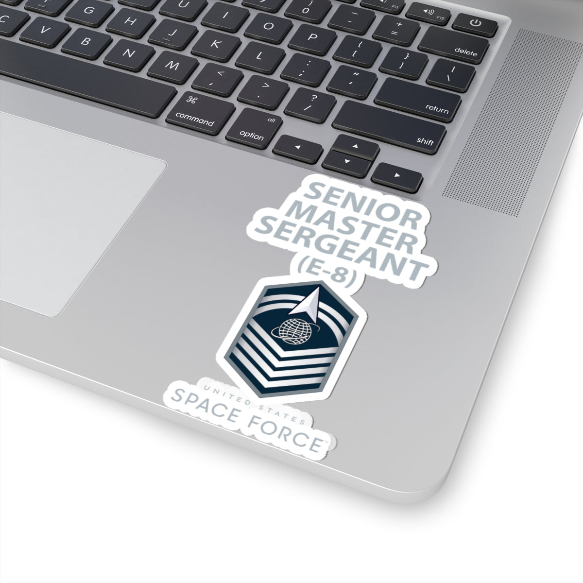 Kiss-Cut Sticker - USSF - E8 Senior Master Sergeant - US Space Force