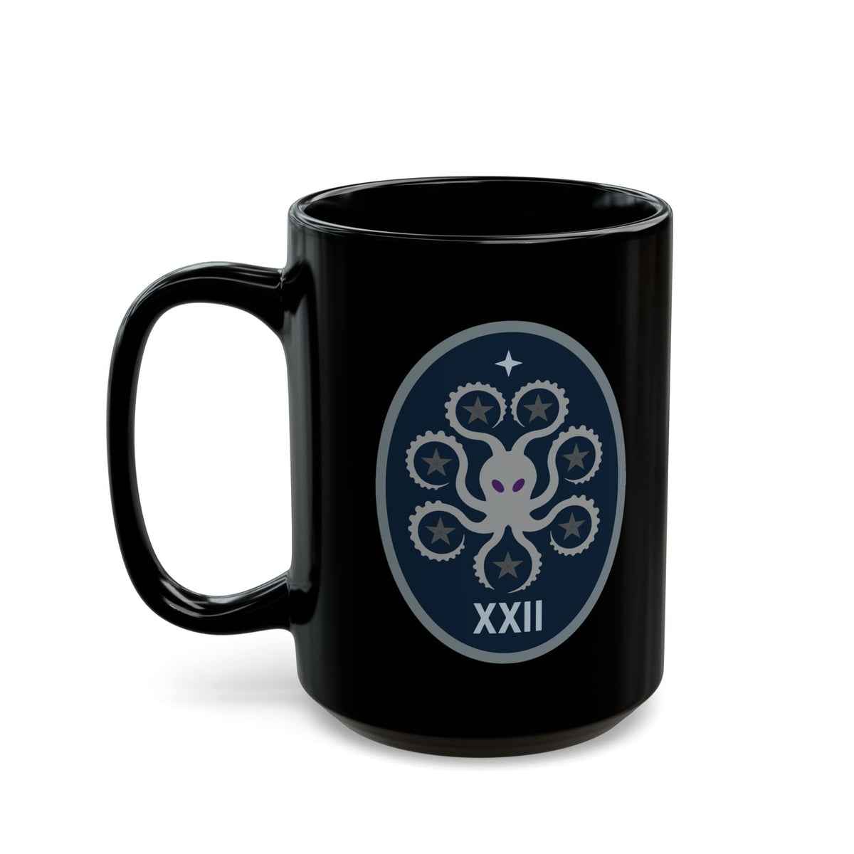 Black Mug (11oz, 15oz) - USSF - 22nd Space Operations Squadron wo txt