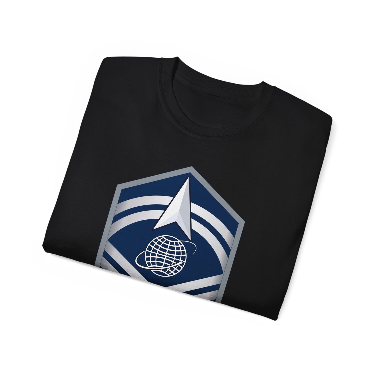Unisex Ultra Cotton Tee -  USSF - E8 Senior Master Sergeant - US Space Force wo Txt