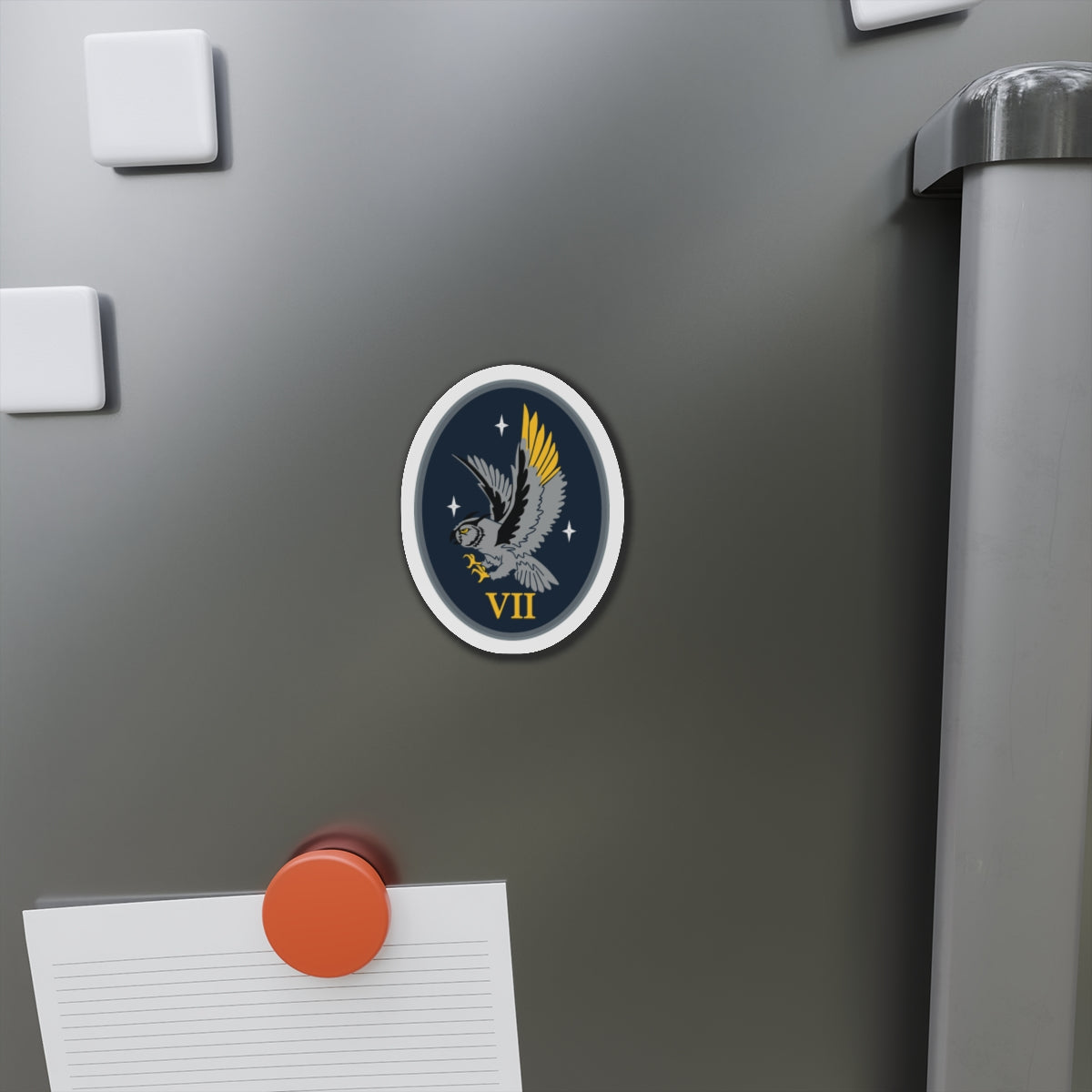 Die-Cut Magnet - USSF - 7th Space Warning Squadron wo txt
