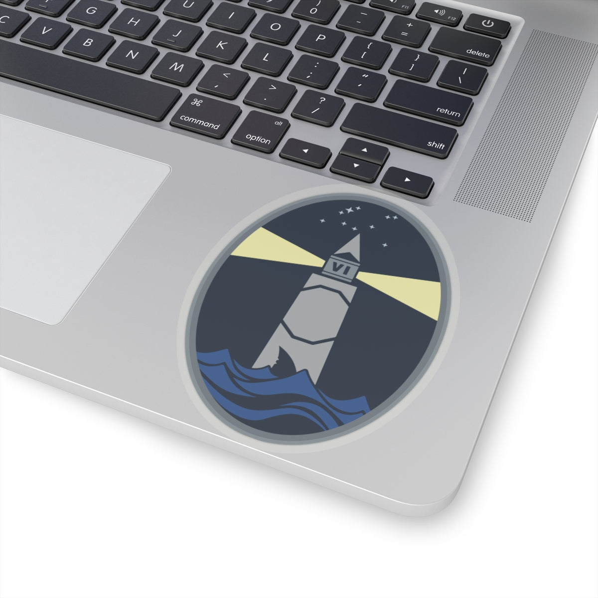 Kiss-Cut Sticker - USSF - 6th Space Warning Squadron wo txt X 300