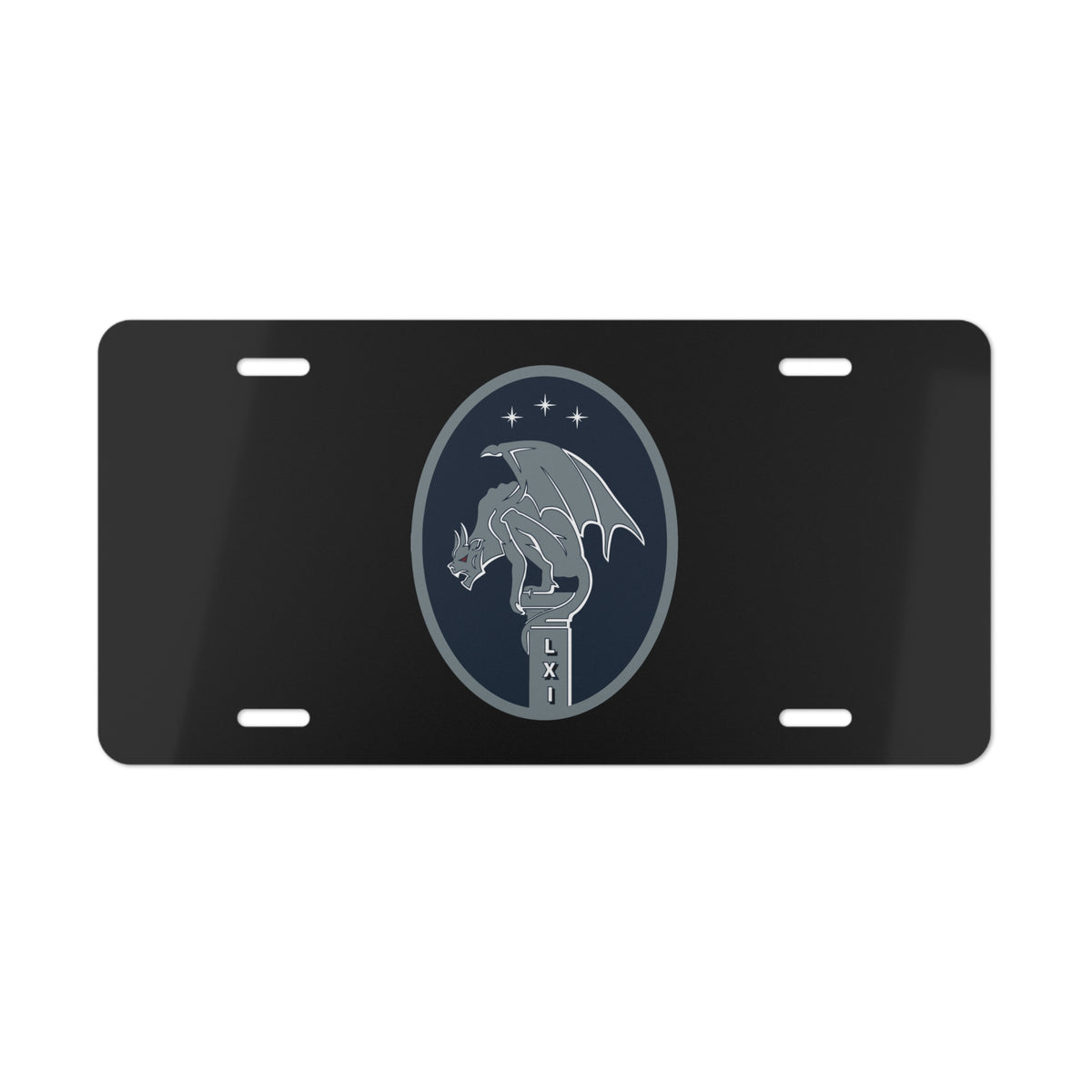 Vanity License Plate - USSF - 61st Cyberspace Squadron wo txt