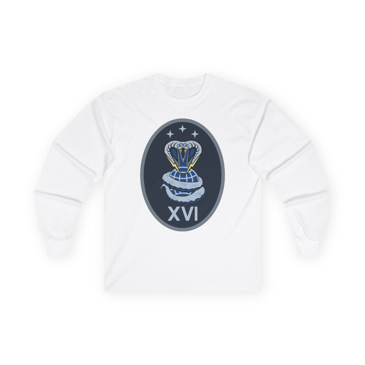 Unisex Ultra Cotton Long Sleeve Tee - USSF - 16th Electromagnetic Warfare Squadron wo txt