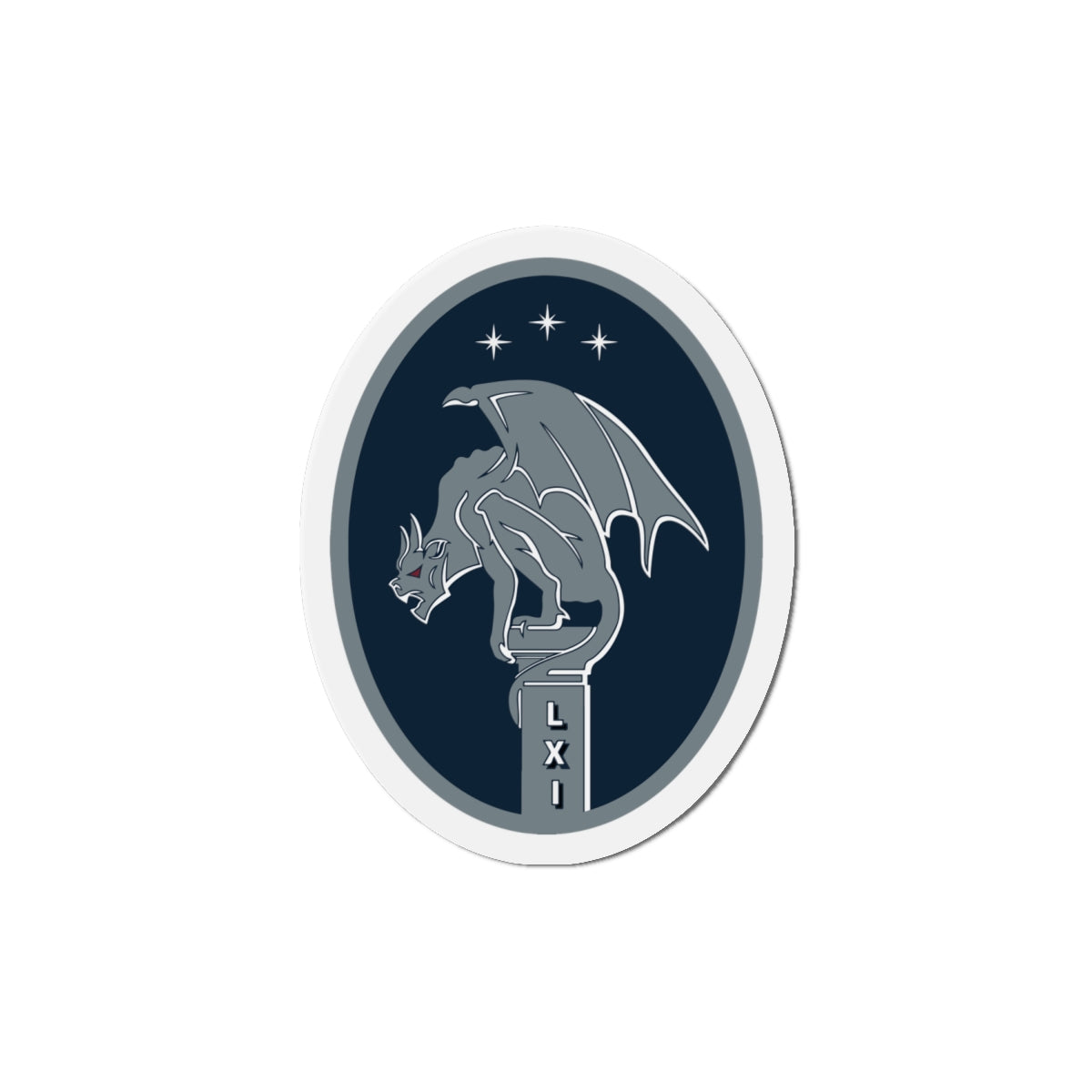 Die-Cut Magnet - USSF - 61st Cyberspace Squadron wo txt