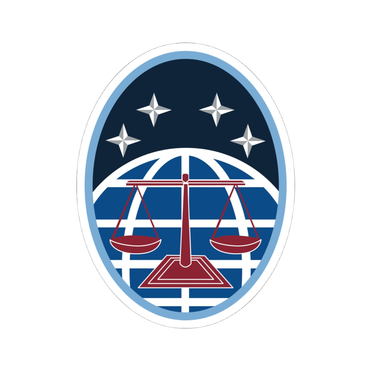 Kiss-Cut Sticker - USSF - 4th Test and Evaluation Squadron wo txt X 300