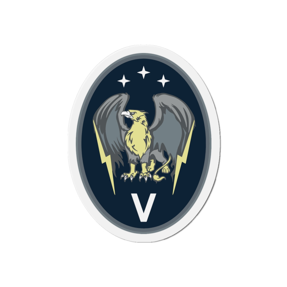 Die-Cut Magnet - USSF - 5th Electromagnetic Warfare Squadron wo txt X 300
