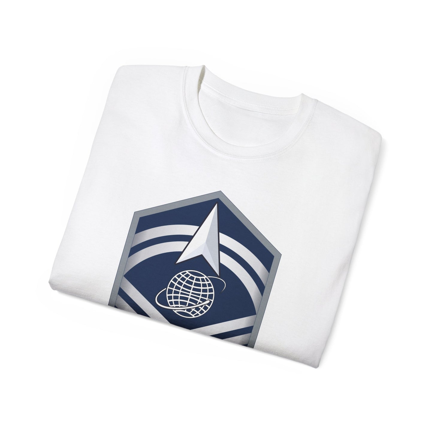 Unisex Ultra Cotton Tee -  USSF - E8 Senior Master Sergeant - US Space Force wo Txt