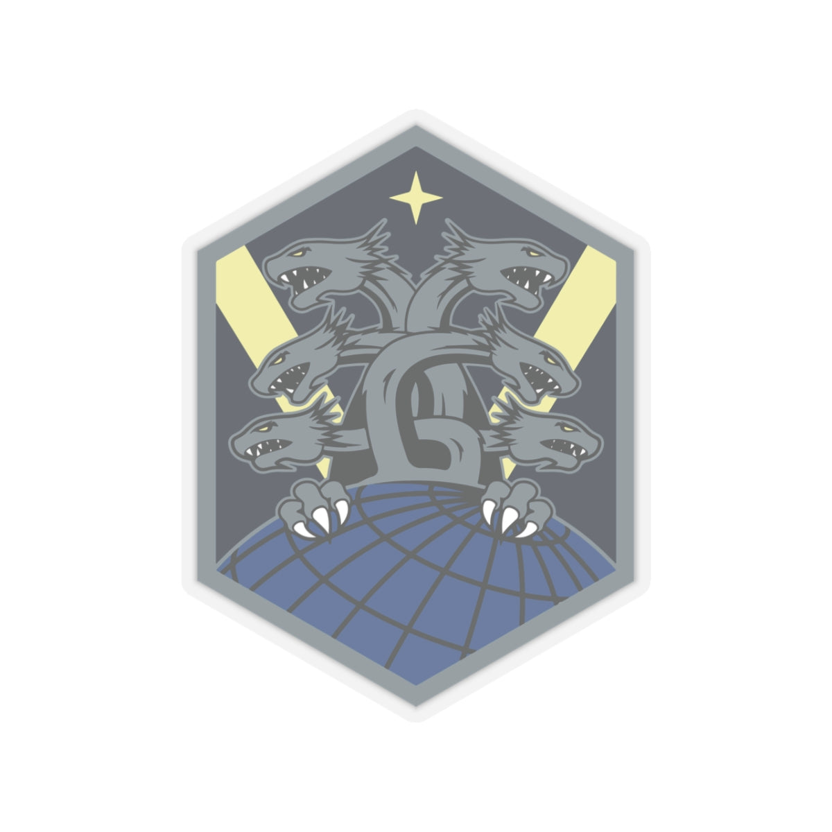 Kiss-Cut Sticker - USSF - Space Base Delta 1 wo txt