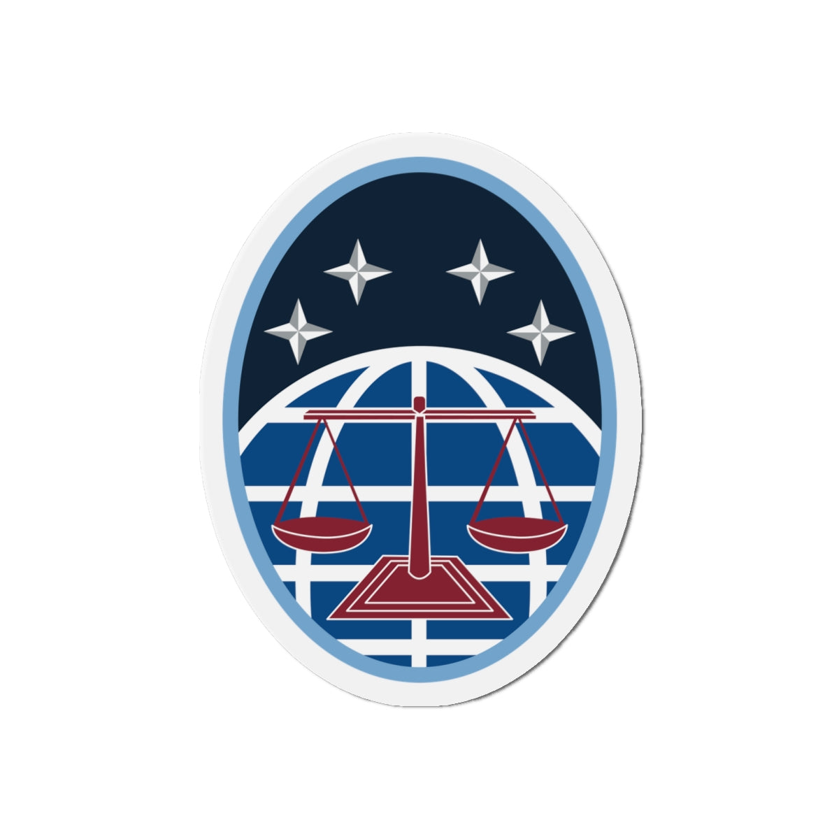 Die-Cut Magnet - USSF - 4th Test and Evaluation Squadron wo txt X 300
