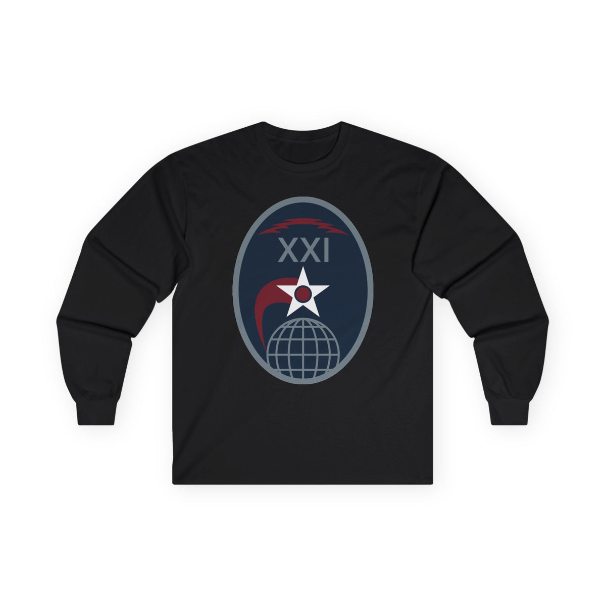 Unisex Ultra Cotton Long Sleeve Tee - USSF - 21st Space Operations Squadron wo txt