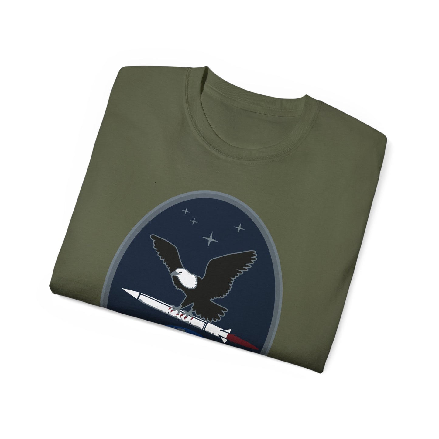 Unisex Ultra Cotton Tee - USSF - 2nd Space Warning Squadron wo txt X 300