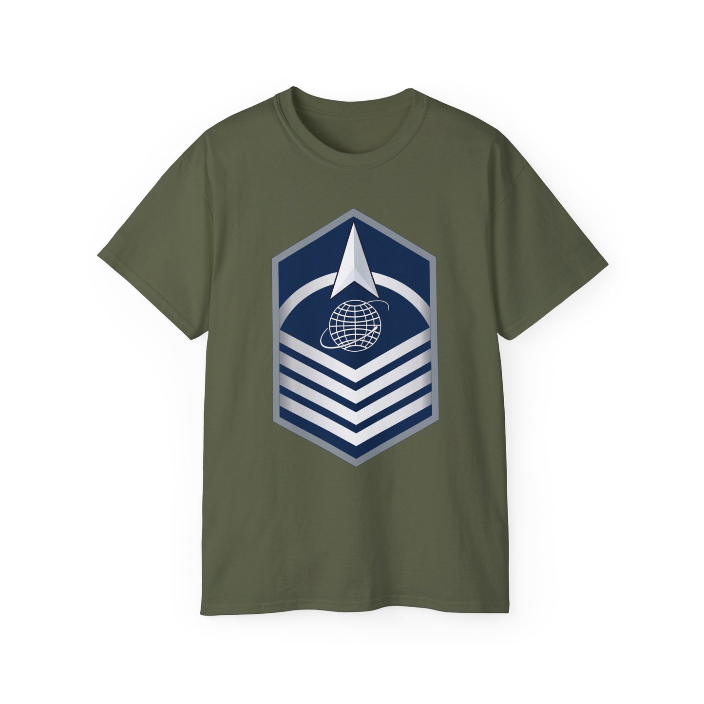 Unisex Ultra Cotton Tee -  USSF - E7 Master Sergeant wo Txt