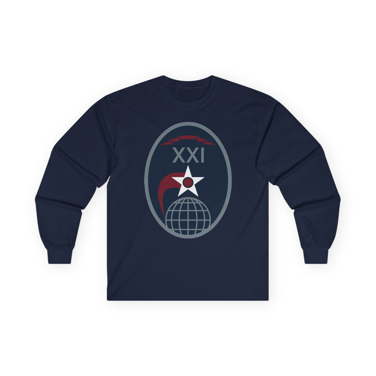 Unisex Ultra Cotton Long Sleeve Tee - USSF - 21st Space Operations Squadron wo txt