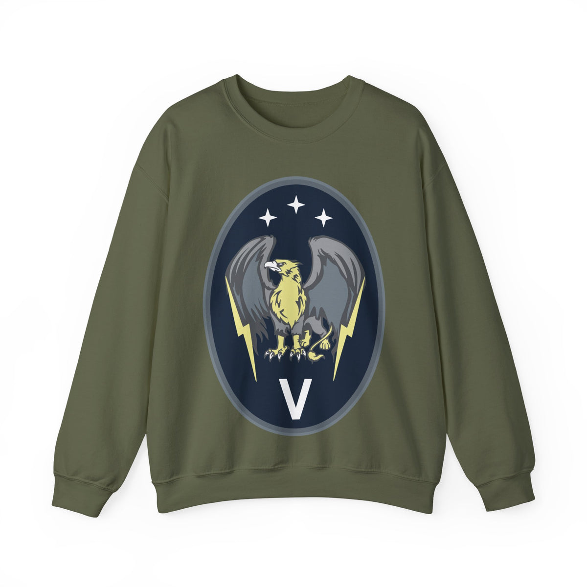 Crewneck Sweatshirt - USSF - 5th Electromagnetic Warfare Squadron wo txt X 300